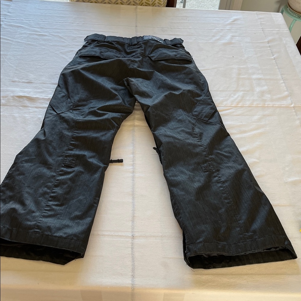 Ride Snow Board CO Men’s Waterproof Black and Grey Color Scheme Pants Size Small - Picture 3 of 8